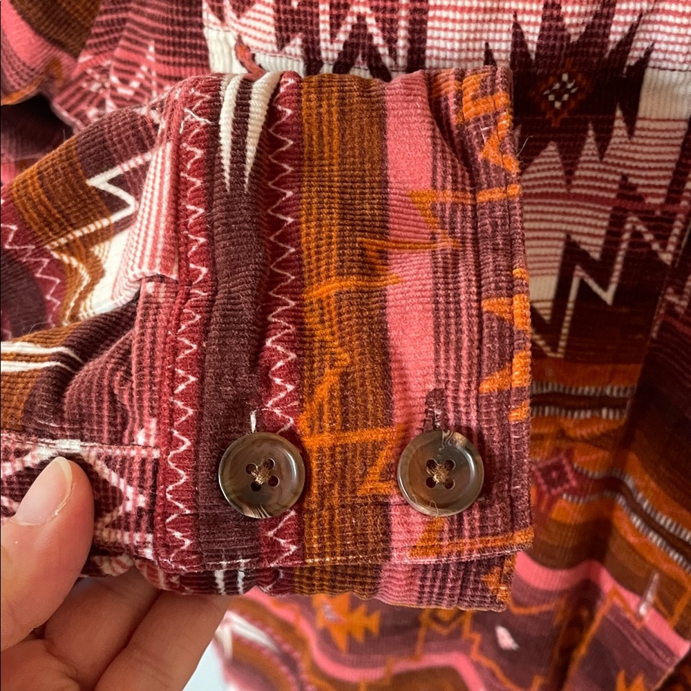 Shyanne Aztec Patterned Jacket - image 3